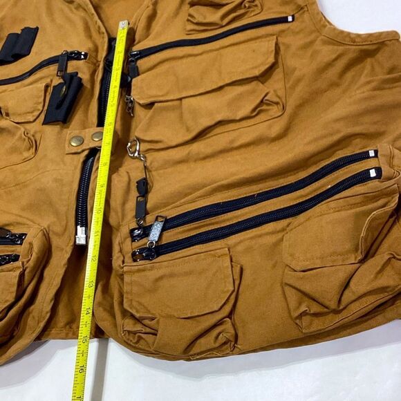Utility Vest Fishing Vest Black Hawk Cascade Utility Vest Cargo Vest Canvas - Picture 12 of 12